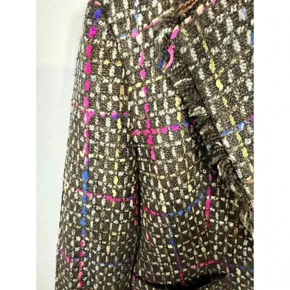 Meryl Diamond New York Fringe Blazer Vintage Size 8 - Picture 2 of 7